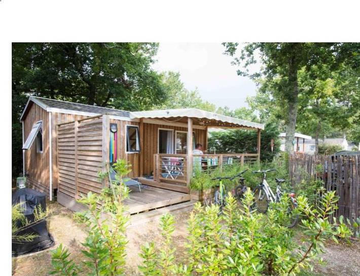 Camping pour 2 personnes, avec piscine ainsi que jardin et terrasse, animaux acceptés à Arès - 3