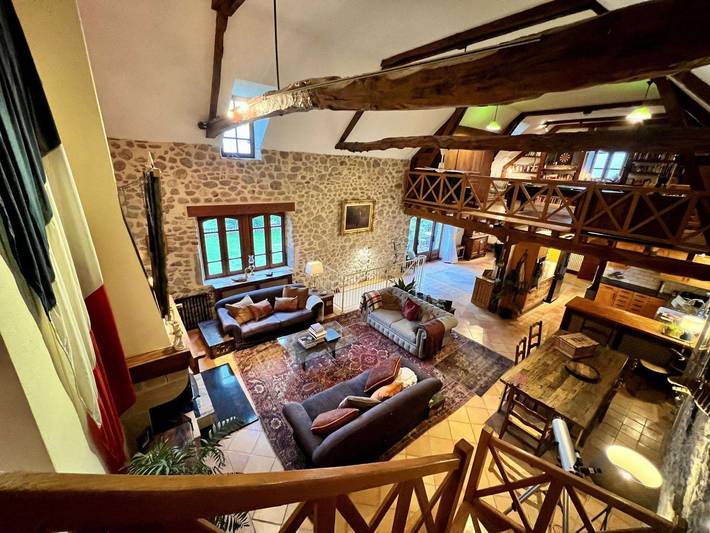 Villa pour 8 personnes, avec piscine et jardin dans l' Aveyron - 3