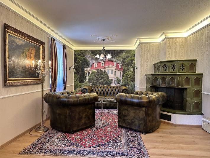 Ferienwohnung 'Romantik im Schloss' mit Bergblick in Bad Urach, Neckar-Alb