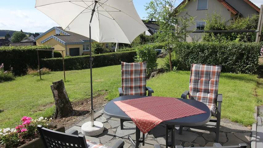 Ferienwohnung für 3 Personen, mit Terrasse