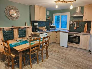 Gîte pour 5 personnes, avec jardin et vue à Ria-Sirach
