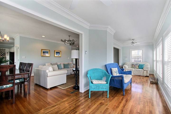 Vacation house for 9 people, with balcony in Tybee Island