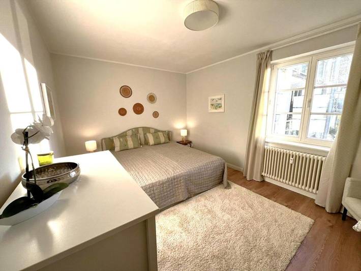 Ferienwohnung für 5 Personen, mit Balkon und Terrasse sowie Garten und Ausblick in Gehlsdorf - 4