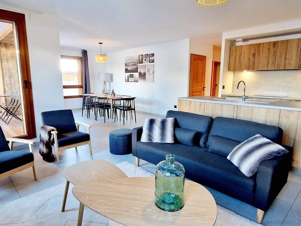Apartamento entero, Apartamento Nuevo de 5 habitaciones a 20m de las pistas con garaje doble in La Plagne, Aime-la-Plagne