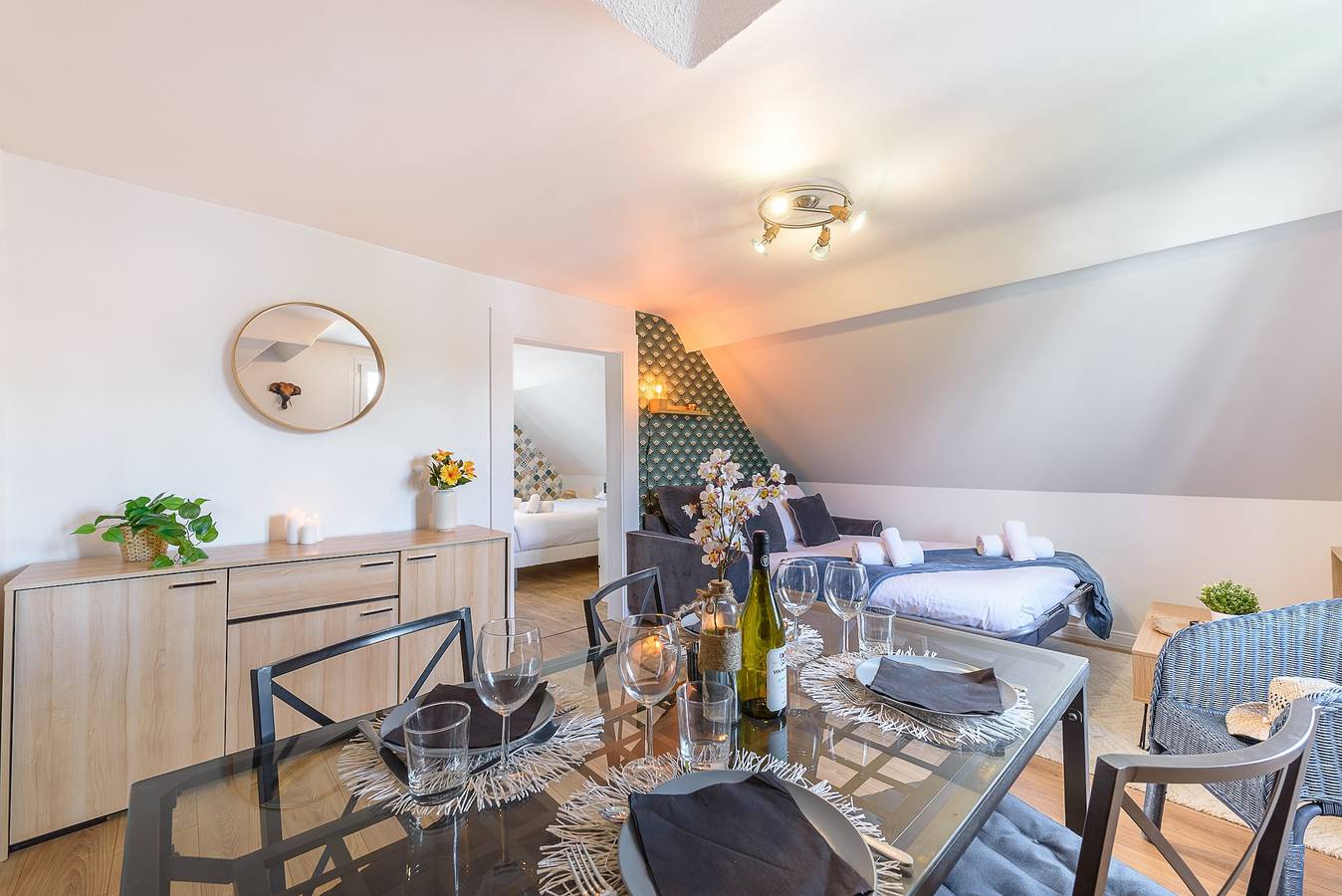 Ganze Wohnung, L'Urban Quiet - Cosy appt proche ville avec jardin in Cran-Gevrier, Annecy (Gemeinde)