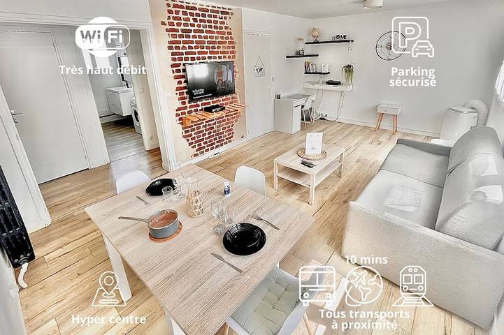 Appartement de vacances pour 5 personnes à Beauvais