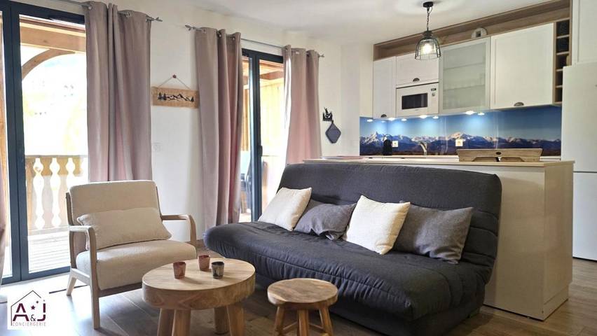 Chalet pour 8 personnes, avec vue et balcon dans La Mongie - 3