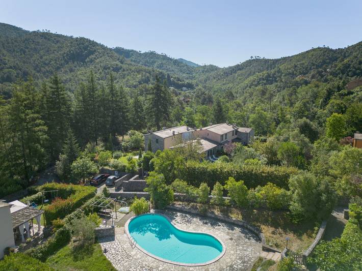 Ferienhaus für 5 Personen, mit Garten an der Ligurische Küste