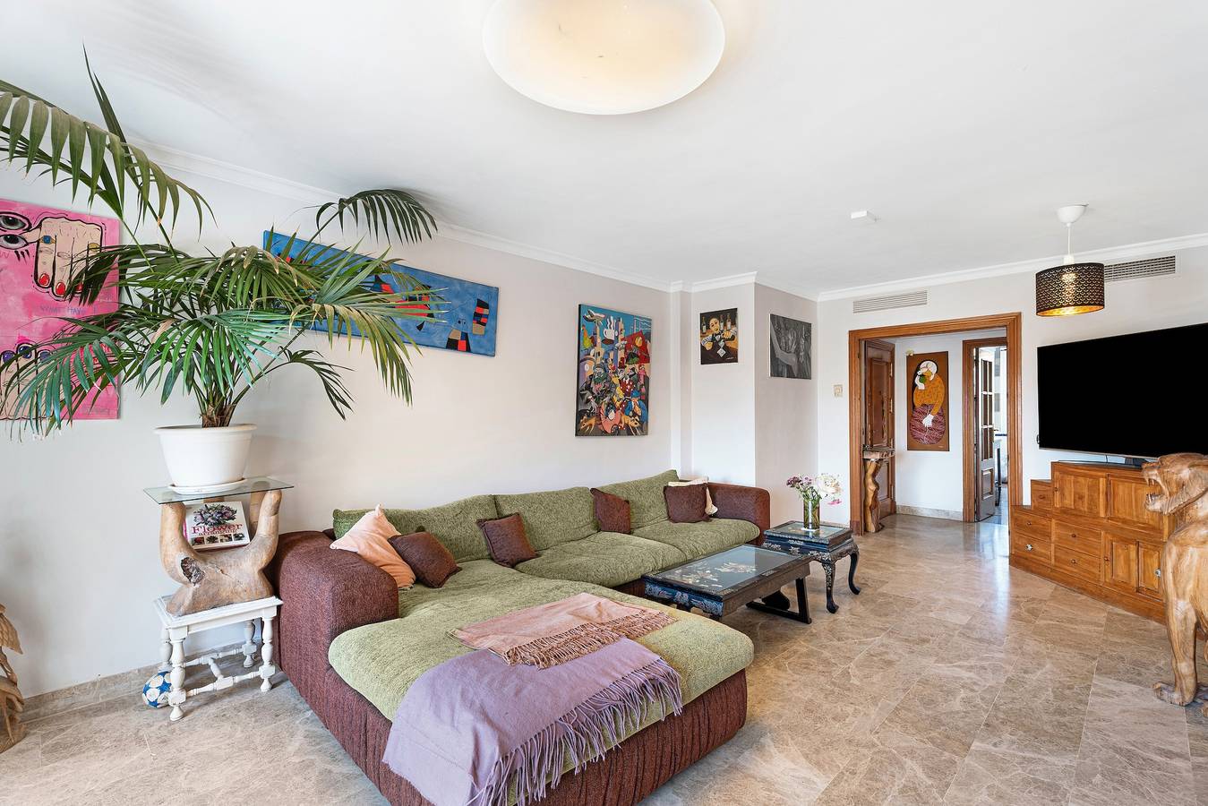 Ganze Wohnung, Ferienwohnung 'Graciosa' mit Meerblick, privater Terrasse und Wlan in Los Cristianos, Arona