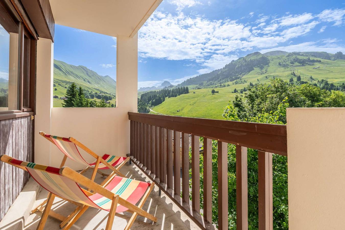 Ganze Ferienwohnung, Ferienwohnung für 6 Personen mit Balkon/Terrasse in Chinaillon, Le Grand-Bornand