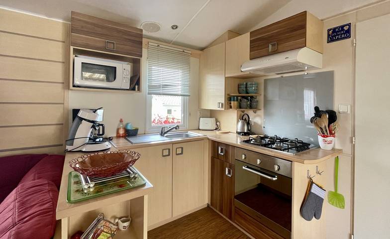 Mobil home pour 4 personnes, avec jardin à Saint-Augustin - 4