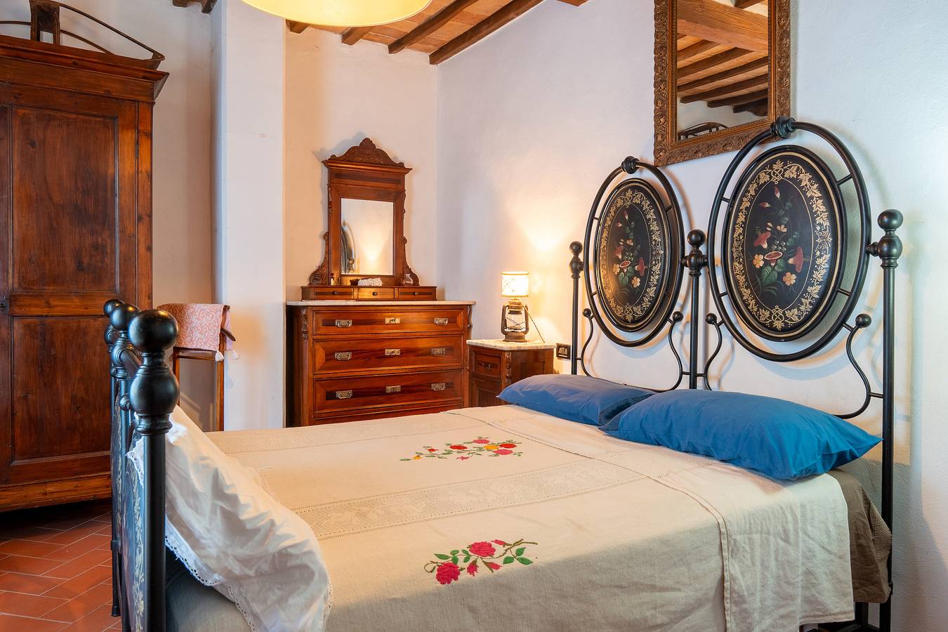 Doppelzimmer 'Beb 1416' mit Gemeinschaftsterrasse, Gemeinschaftsgarten und Wi-Fi in Anghiari, Valtiberina