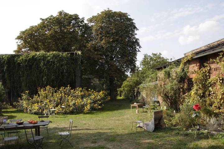 Ferienwohnung für 4 Personen, mit Terrasse und Garten sowie Ausblick in Friedrichswalde