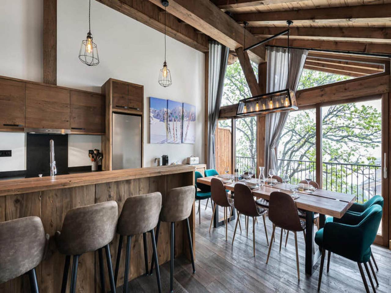 Ganze Wohnung, Duplex in Courchevel nahe Skipisten in Le Praz, Saint-Bon-Tarentaise