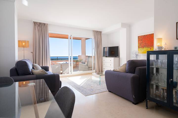 Vakantieappartement voor 2 personen, met Terras en Zwembad in Elviria