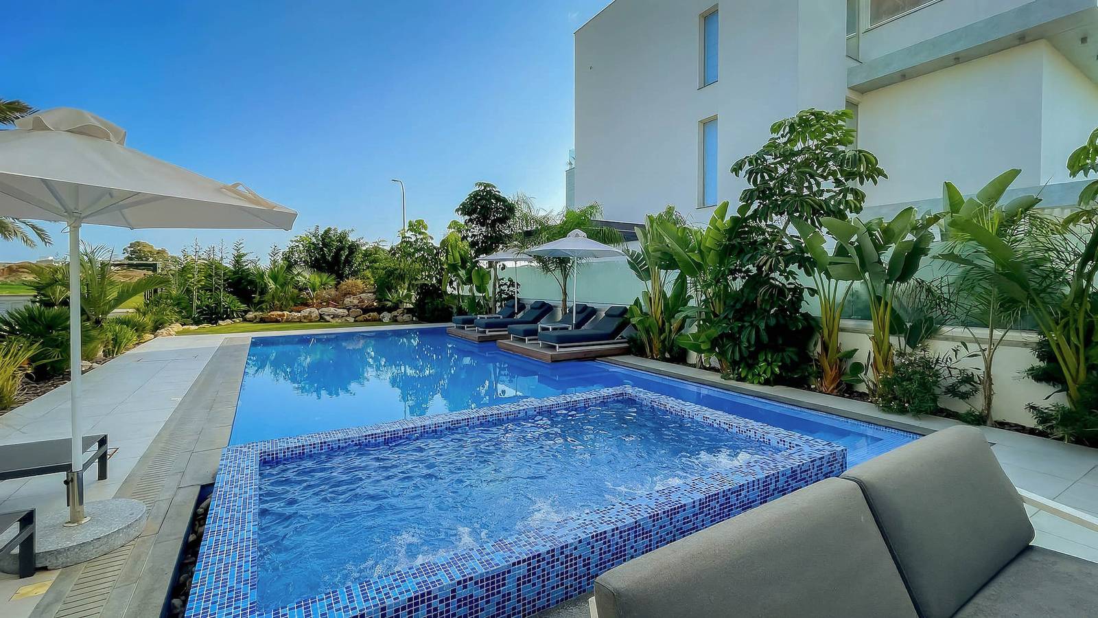 Villa Cielo Mare | Jacuzzi, Pool, View, Sleeps 12 in Ayia Napa, Südzypern