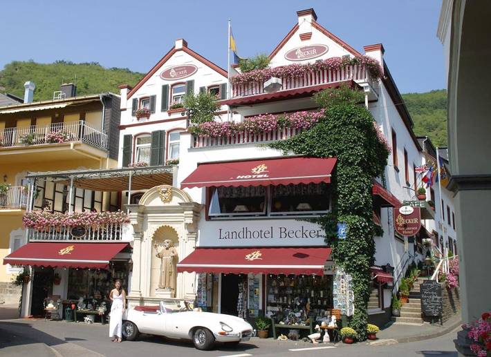 Hotel für 2 Personen, mit Terrasse und Sauna in Kamp-Bornhofen