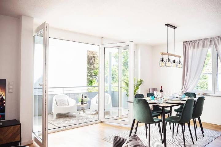 Ferienwohnung für 6 Personen, mit Balkon und Terrasse in Leinfelden-Echterdingen - 2