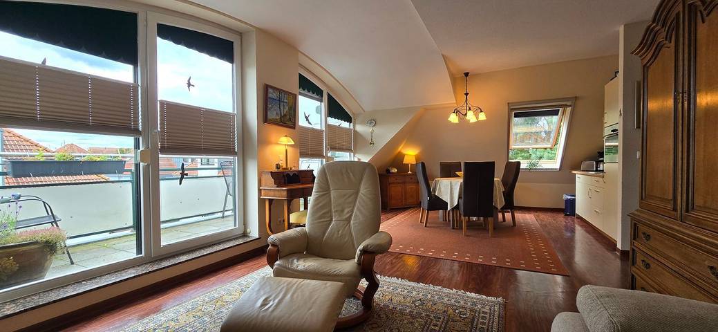 Apartamento entero, 2-Zimmer-Fewo im Dachgeschoss für 2 Personen in Graal-Müritz, Rostock y sus alrededores
