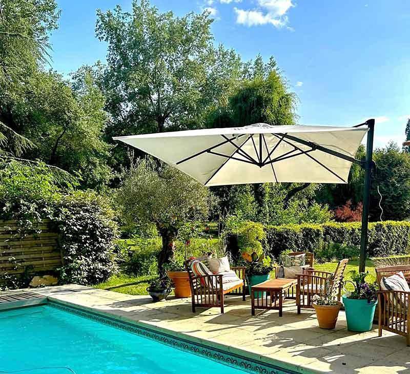 Family Room with Garden View in Angé, Région de Blois