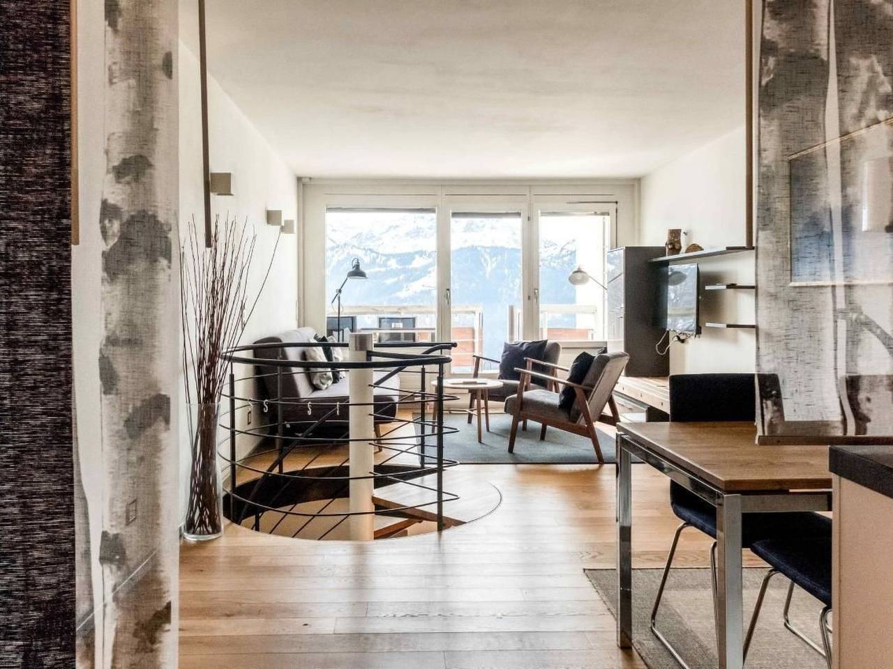 Ganze Wohnung, Apartment Alpenrose 2.5 mit Mitbenutzung Spa & Wellness in Beatenberg, Thunersee