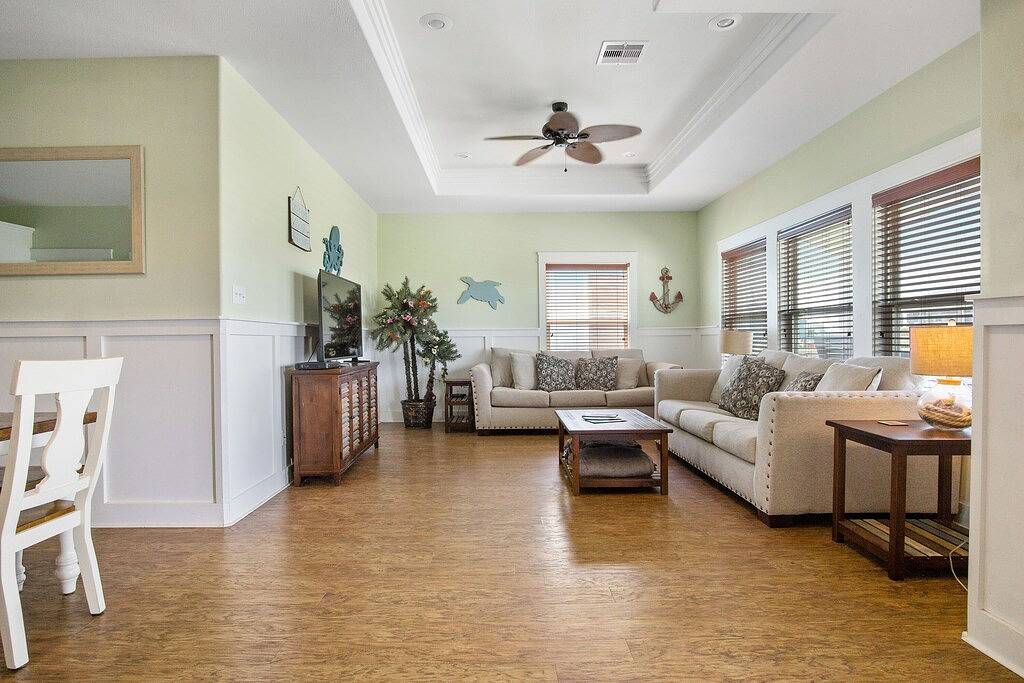 Chompys Strandhütte in Crystal Beach, Galveston County