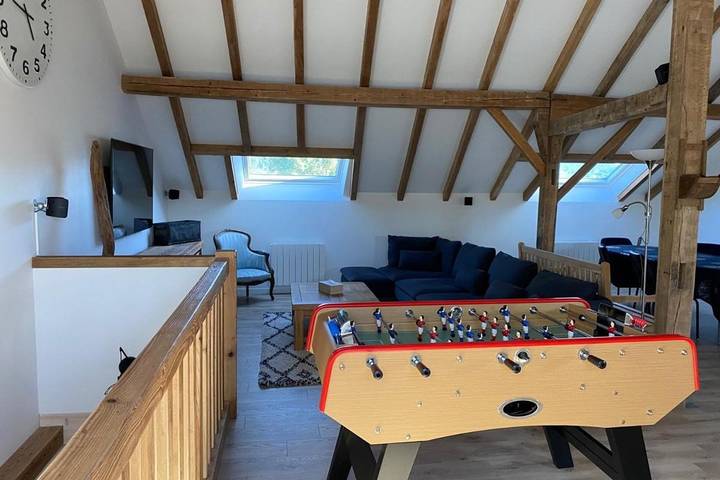 Location de vacances pour 10 personnes, avec jardin ainsi que terrasse et sauna, adapté aux familles à Vagney - 2