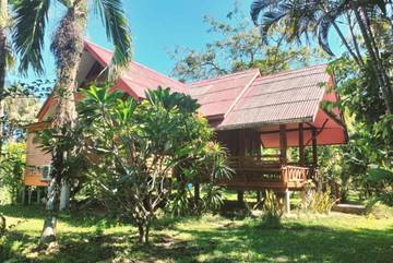 Gîte pour 2 personnes, avec terrasse et vue dans Ko Yao Yai