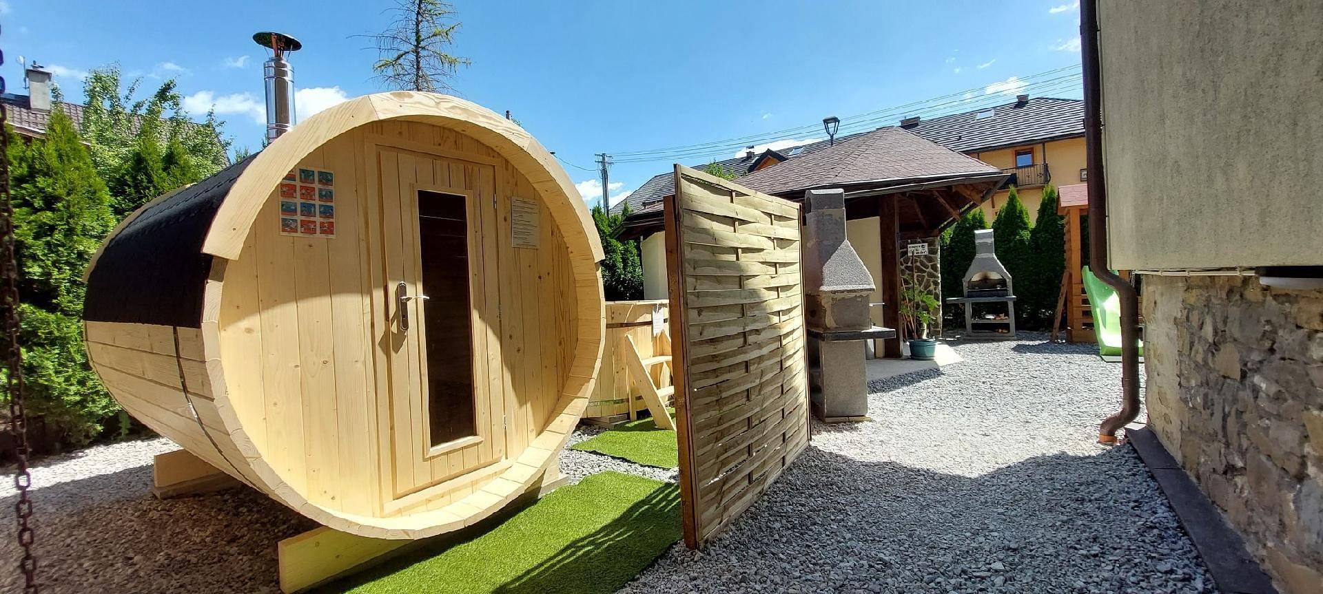 Ganze Ferienwohnung, Familien-Luxusapartment mit Kamin, 2 Schlafzimmer in Zuberec, Mittelslowakei