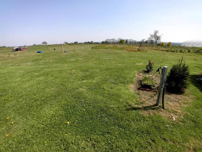 Camping pour 3 personnes, avec jardin et vue - 1