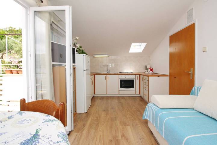 Ferienwohnung für 3 Personen, mit Balkon/Terrasse in Baska - 4