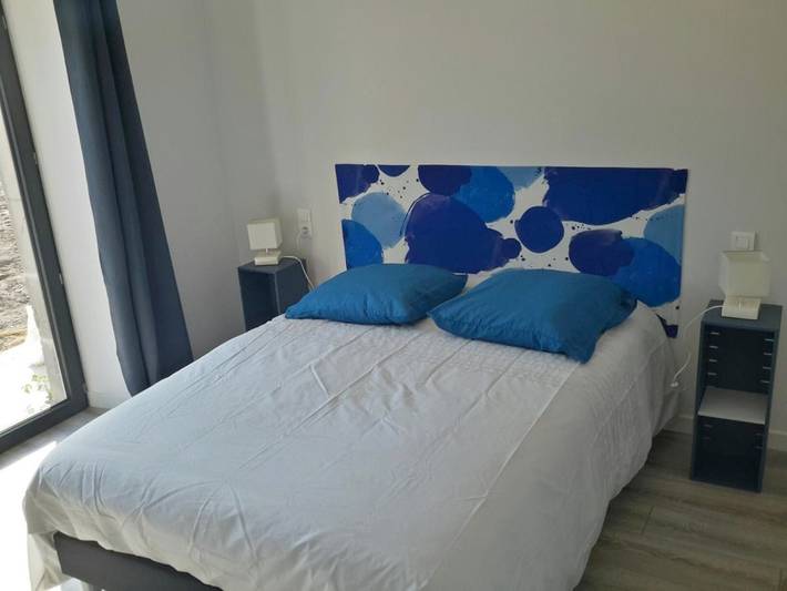 Location de vacances pour 4 personnes, avec jardin ainsi que vue sur le lac et vue, animaux acceptés à Le Vigeant - 4