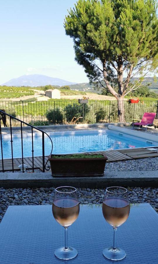 Maison de vacances pour 4 personnes, avec piscine ainsi que jardin et vue