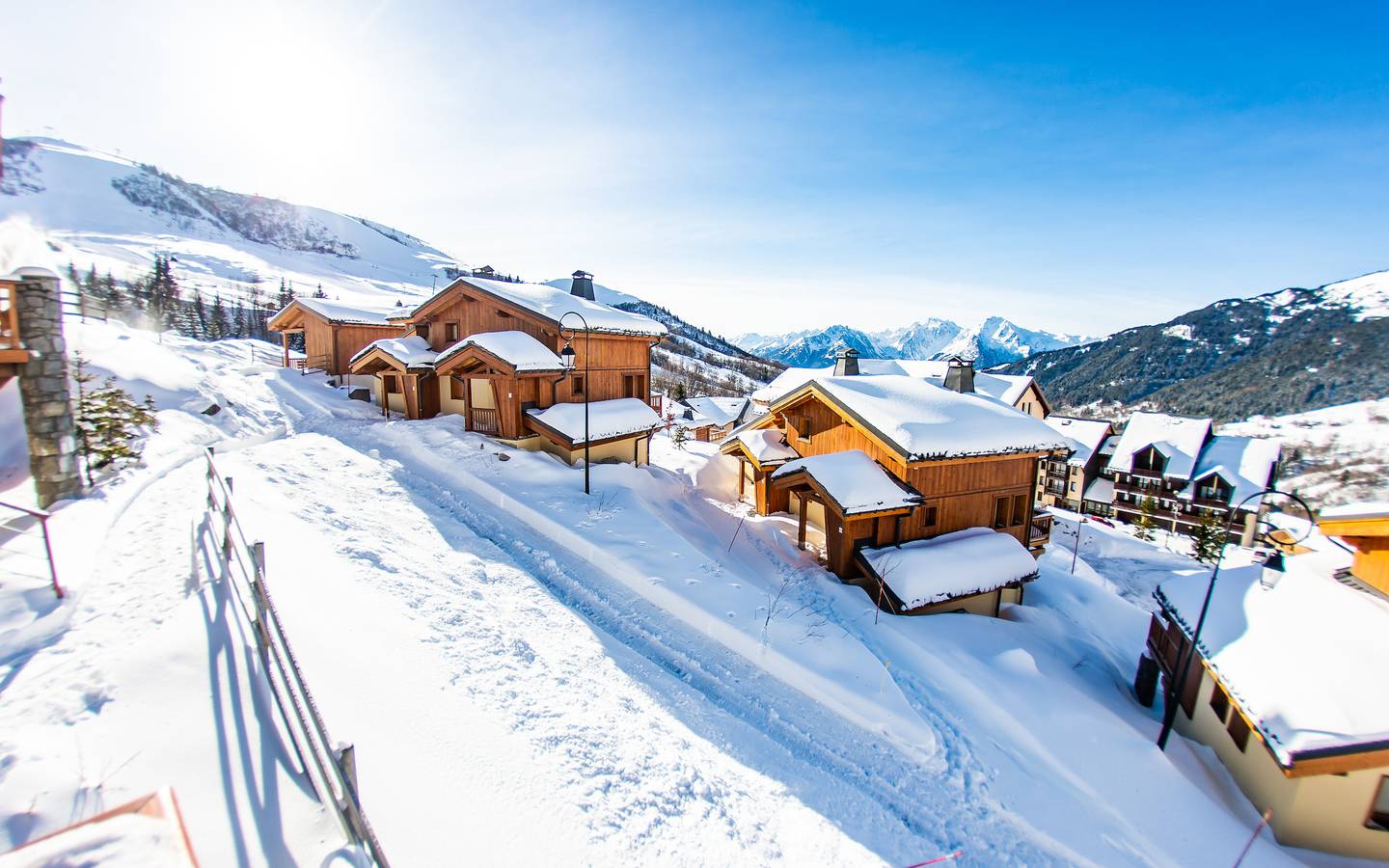 Villa France — Five-room chalet for eight persons in Saint-François-Longchamp, Le Grand Domaine