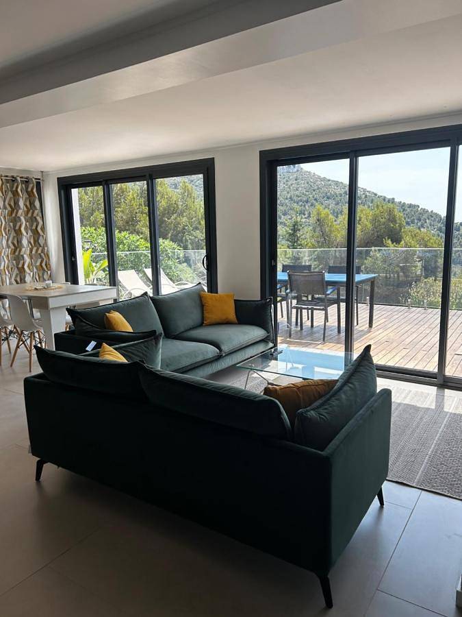 Gîte pour 4 personnes, avec Terrasse et Jardin ainsi que Piscine et Vue à Èze - 4