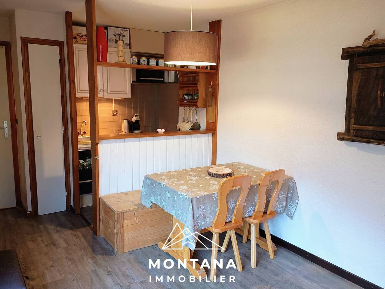 Entire studio, Comfortable studio for 4 in Grand-Bornand with balcony and garage in Le Grand-Bornand, Annecy region