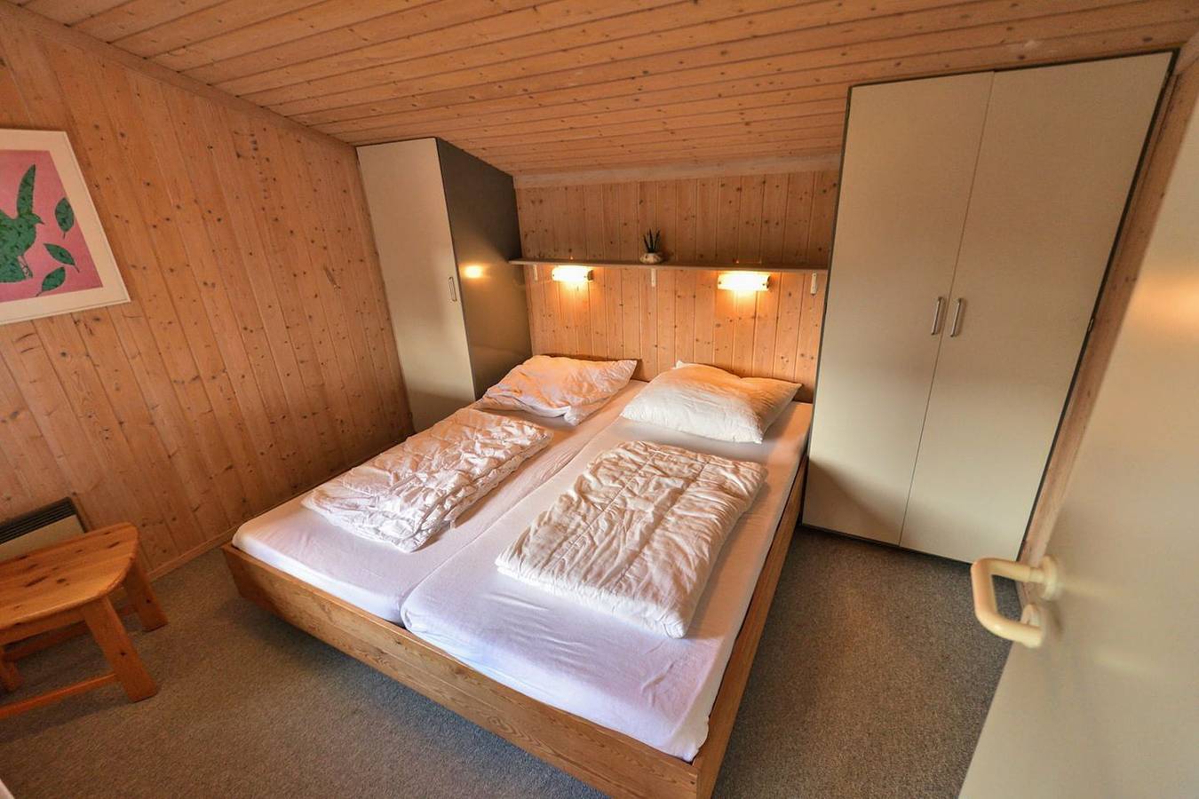 Ferienhaus Typ A mit Doppel-/Etagenbett für 4 Personen im Ferienpark Am Waldrand in Südstrand Pelzerhaken, Ostholstein
