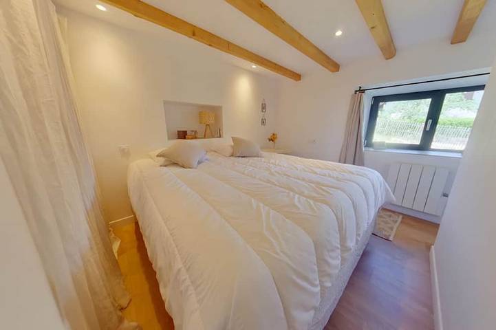Ganze Wohnung, Gemütliche T2-Wohnung mit Terrasse - 2 Pers. in Bois-d'Amont, Regionaler Naturpark Hochjura