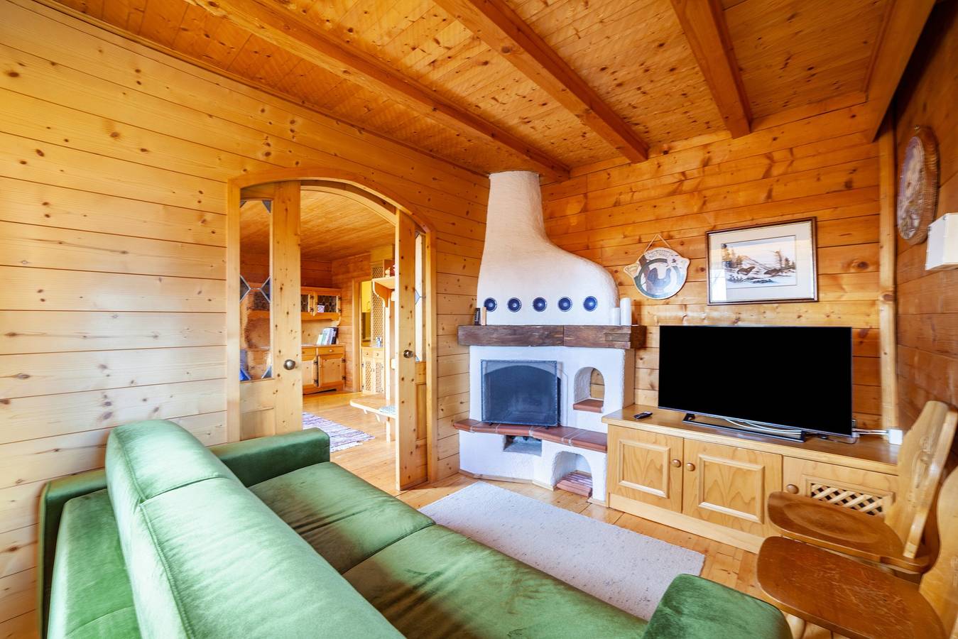Ferienhaus 'Byveronika' auf Meran 2000, mit Bergblick, privater Terrasse und Wlan in Hafling, Sarntaler Alpen