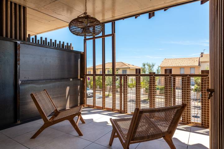 Appartement de vacances pour 2 personnes, avec terrasse à Mauguio