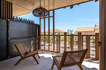 Gîte pour 2 personnes, avec terrasse dans Plage Du Petit Travers Carnon Plage