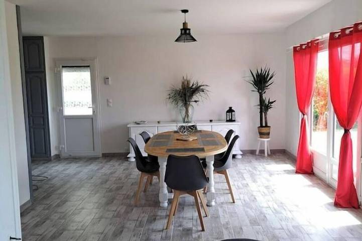 Maison de vacances pour 8 personnes, avec Jardin