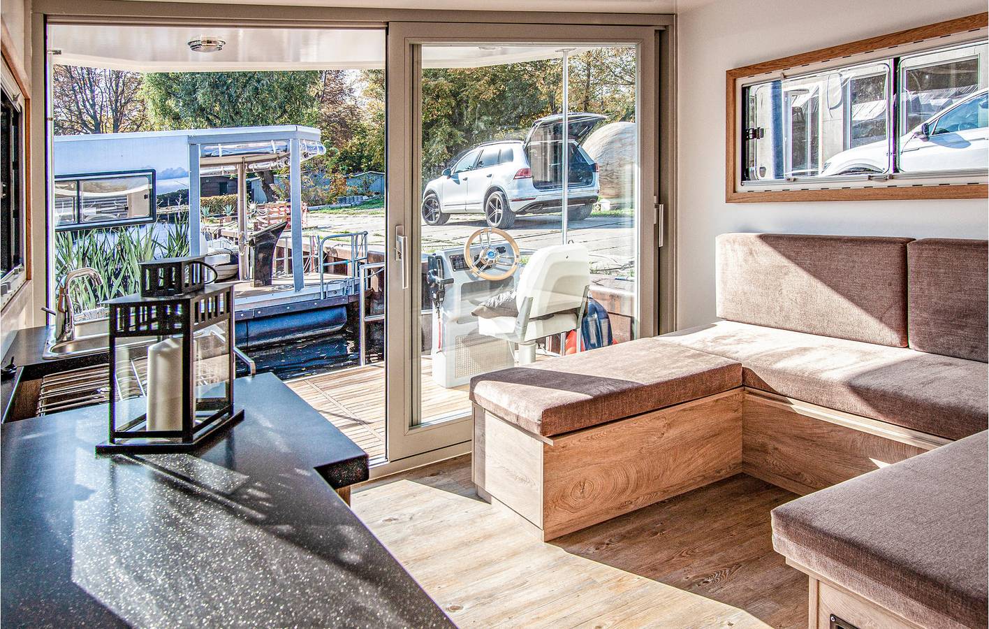 Gartenhaus Boot mit Seeblick in Hennigsdorf in Hennigsdorf, Ruppiner Seenland