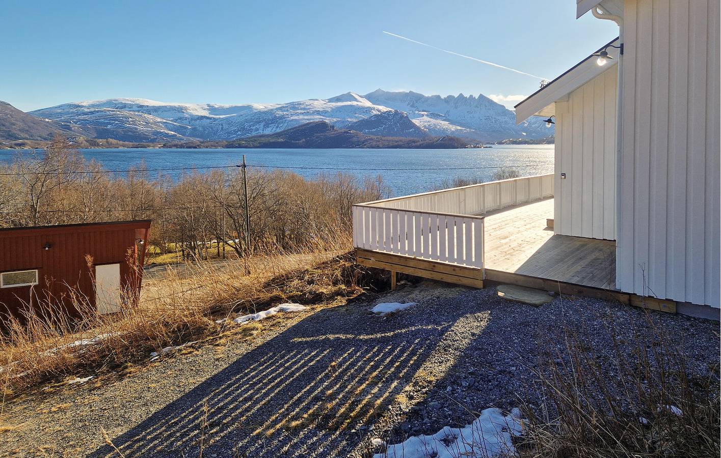 Ferienhaus für 6 Personen mit Garten in Sandhornøya