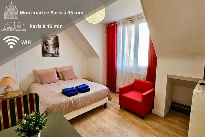 Gîte pour 2 personnes, avec vue à Noisy-le-Sec