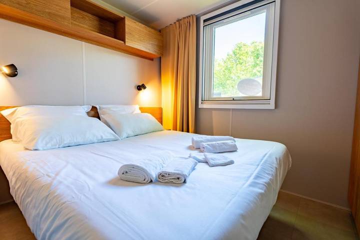 Camping pour 4 personnes, avec piscine ainsi que vue et jardin à Seignosse - 2