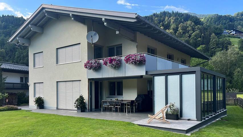 Ferienwohnung für 2 Personen, mit Terrasse und Ausblick in Schruns