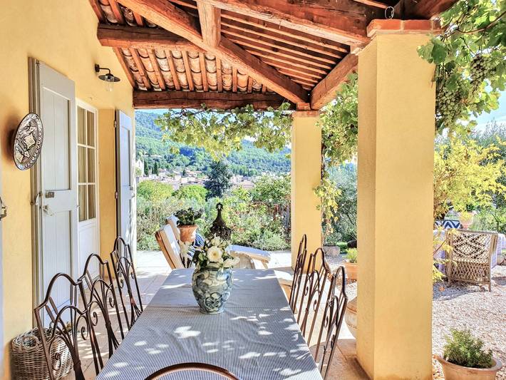 Gîte pour 8 personnes, avec piscine à Aups - 4