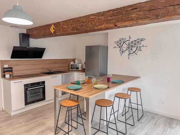 Maison de vacances pour 4 personnes, avec jardin, animaux acceptés