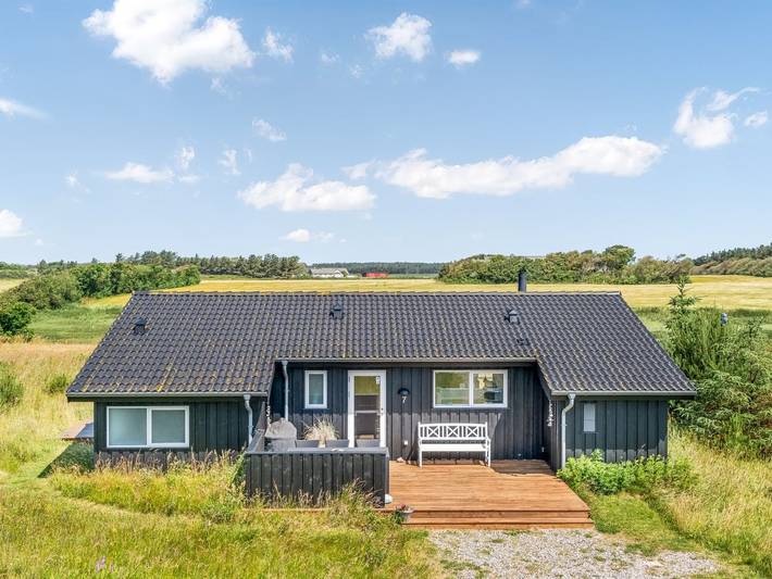 Ferienhaus für 7 Personen, mit Sauna und Terrasse in Løkken